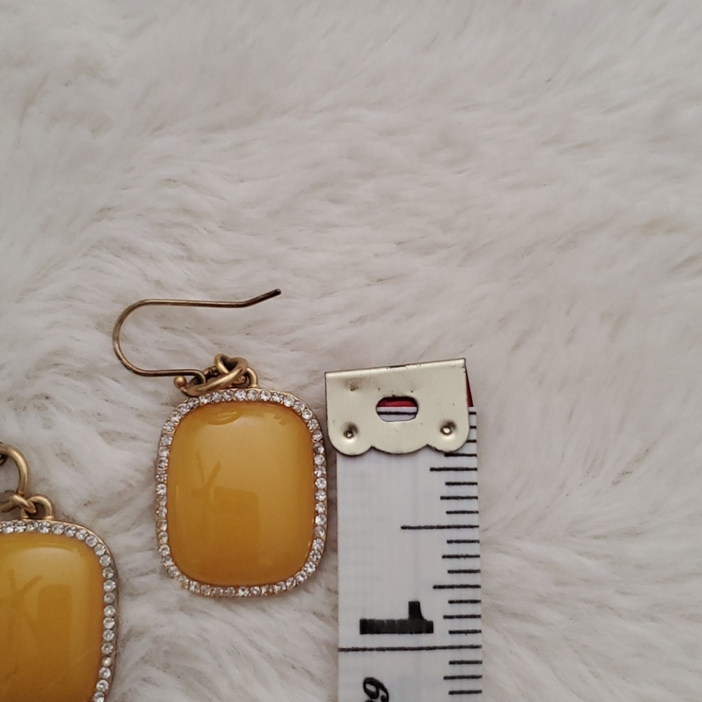 Cache Earrings with Rhinestones - Picture 7 of 7